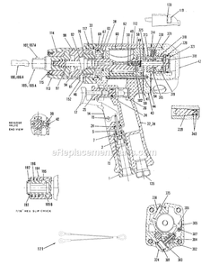 Page A Diagram and Parts List for CP6031TEBAK T021951 Chicago Pneumatic Wrench